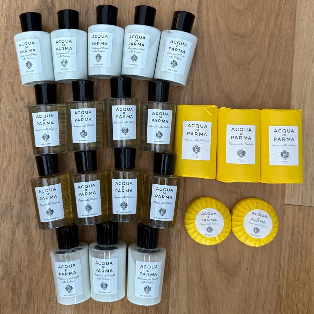 Acqua di Parma Colonia - Shampoo Conditioner Shower Gel Body Lotion - Set of 21